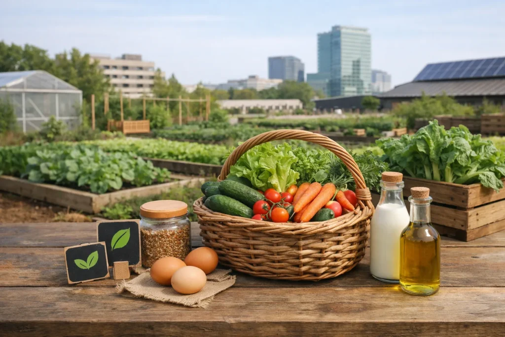 Fermes urbaines – traçabilité et labels : manger responsable