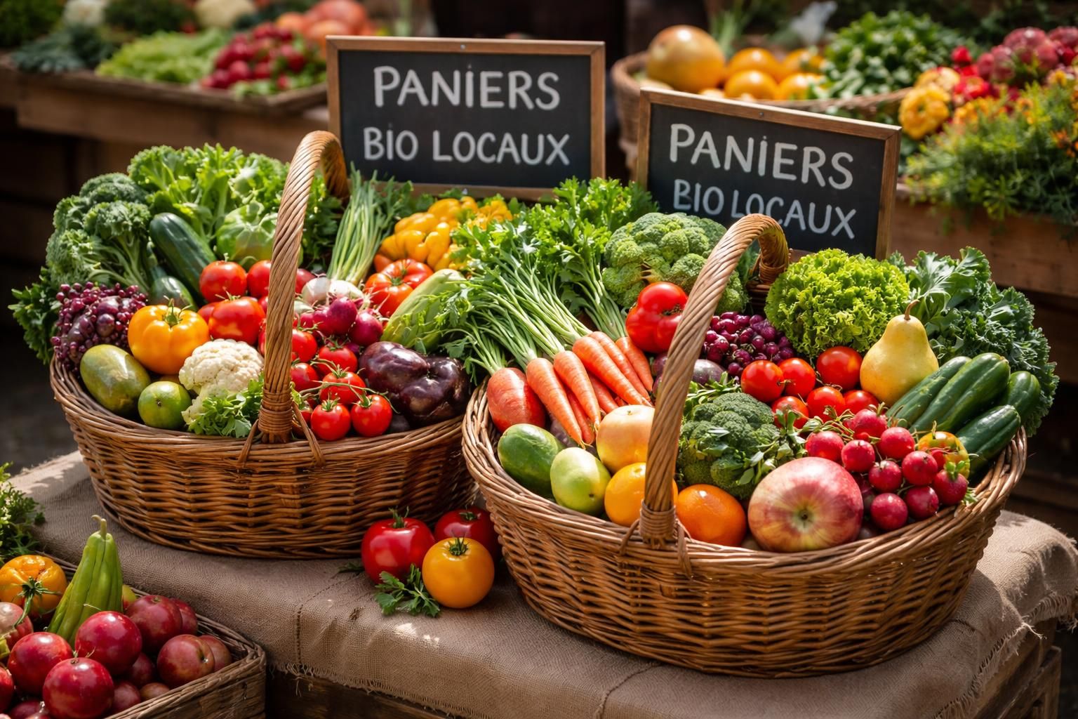 découvrez nos aliments biologiques sans ogm, sélectionnés pour votre santé. profitez de paniers bio locaux chez biocoop, alliant qualité, fraîcheur et engagement écoresponsable.