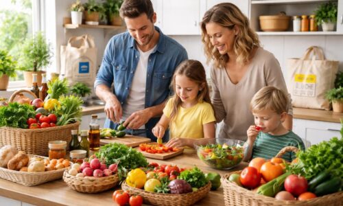 Allouer le budget pour une alimentation bio et locale avec les drives Biocoop et La Ruche