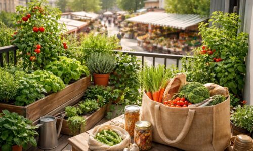 Économiser sur son alimentation avec potager urbain, circuits courts et achats en vrac bio