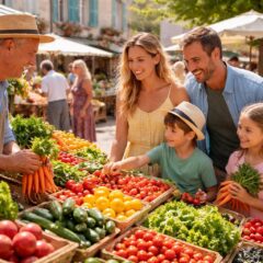 Manger bio sans dépenser plus grâce aux AMAP et marchés locaux en France