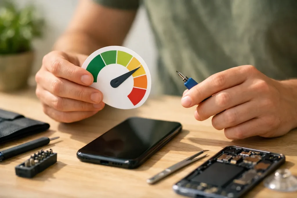 Indice de réparabilité : comprendre la note avant d’acheter