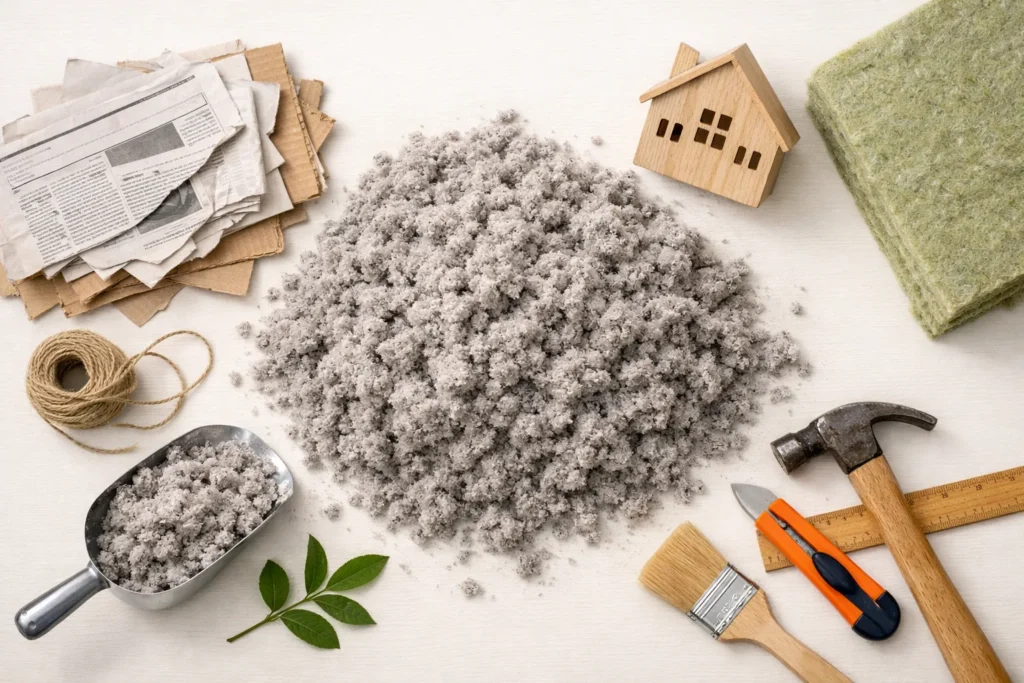 Ouate de cellulose : isoler sa maison avec du papier recyclé